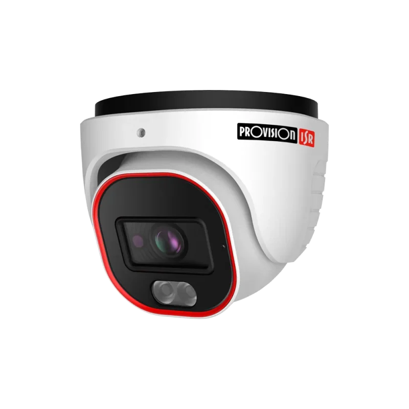 Provision 4MP DDA Analytics 24/7 Full-Color Fixed Lens Dome Camera